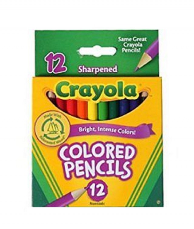 Crayola 12 Ct. Colored Pencils Short
