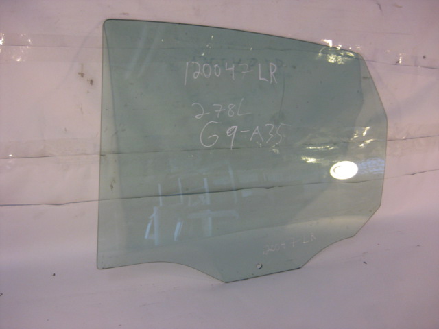 (Pre-Owned Original Part) REAR DRIVER DOOR GLASS 00 01 02 03 04 05 06 07 08 09 10 11 Focus Tinted R159955