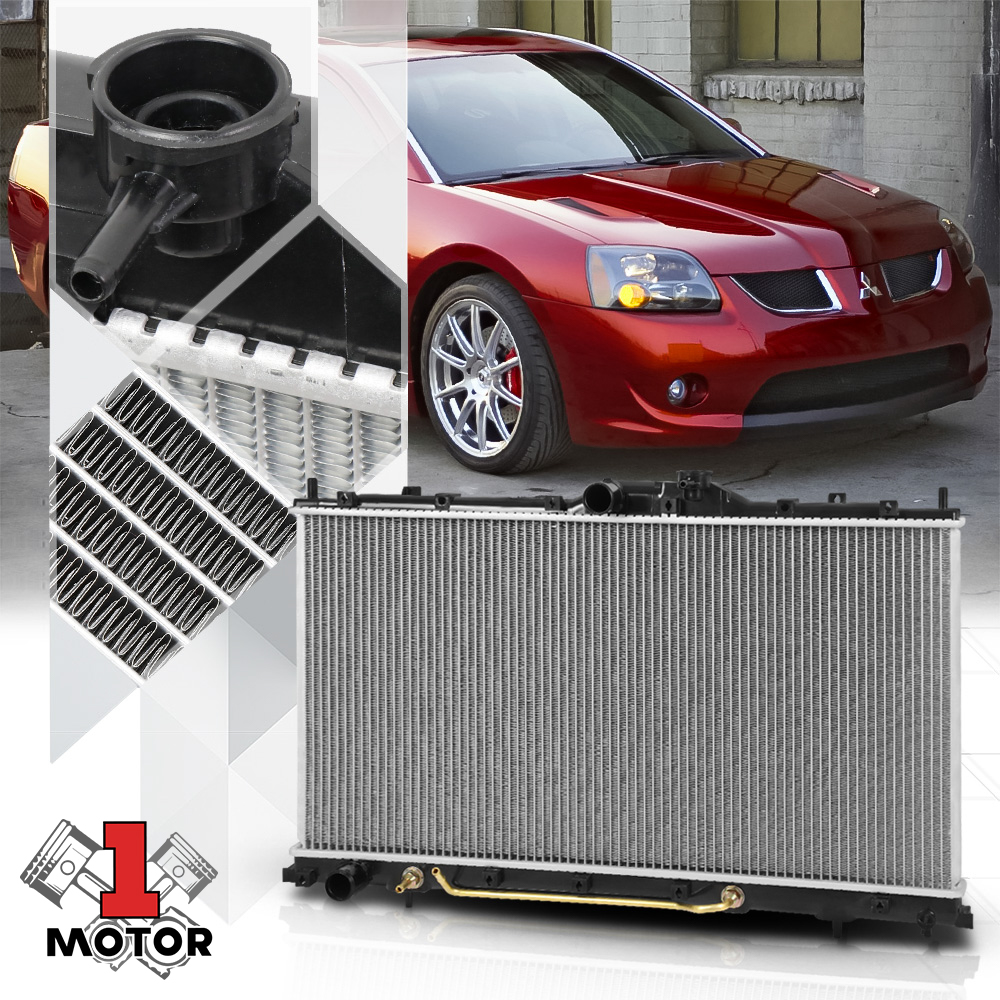 Aluminum Cooling Radiator OE Replacement for 04-12 Mitsubishi Galant Dpi-2723 05 06 07 08 09 10 11