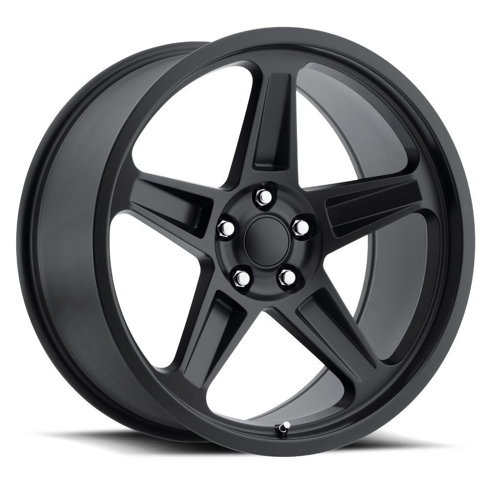 20X9.5 5X115 +12 HB 71.5 2018 SRT DEMON SATIN BLACK with CAP Wheel Rim