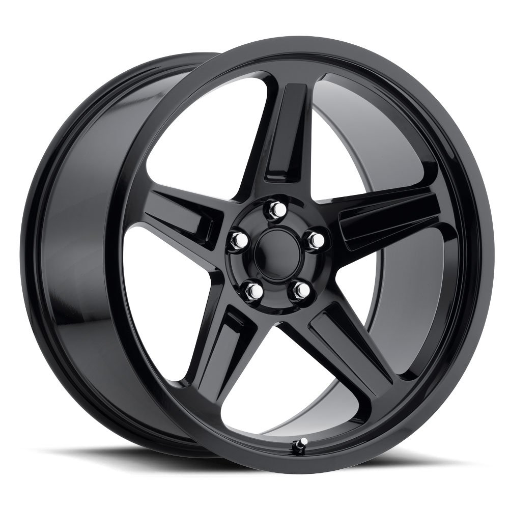 20X9.5 5X115 +12 HB 71.5 2018 SRT DEMON GLOSS BLACK with CAP Wheel Rim