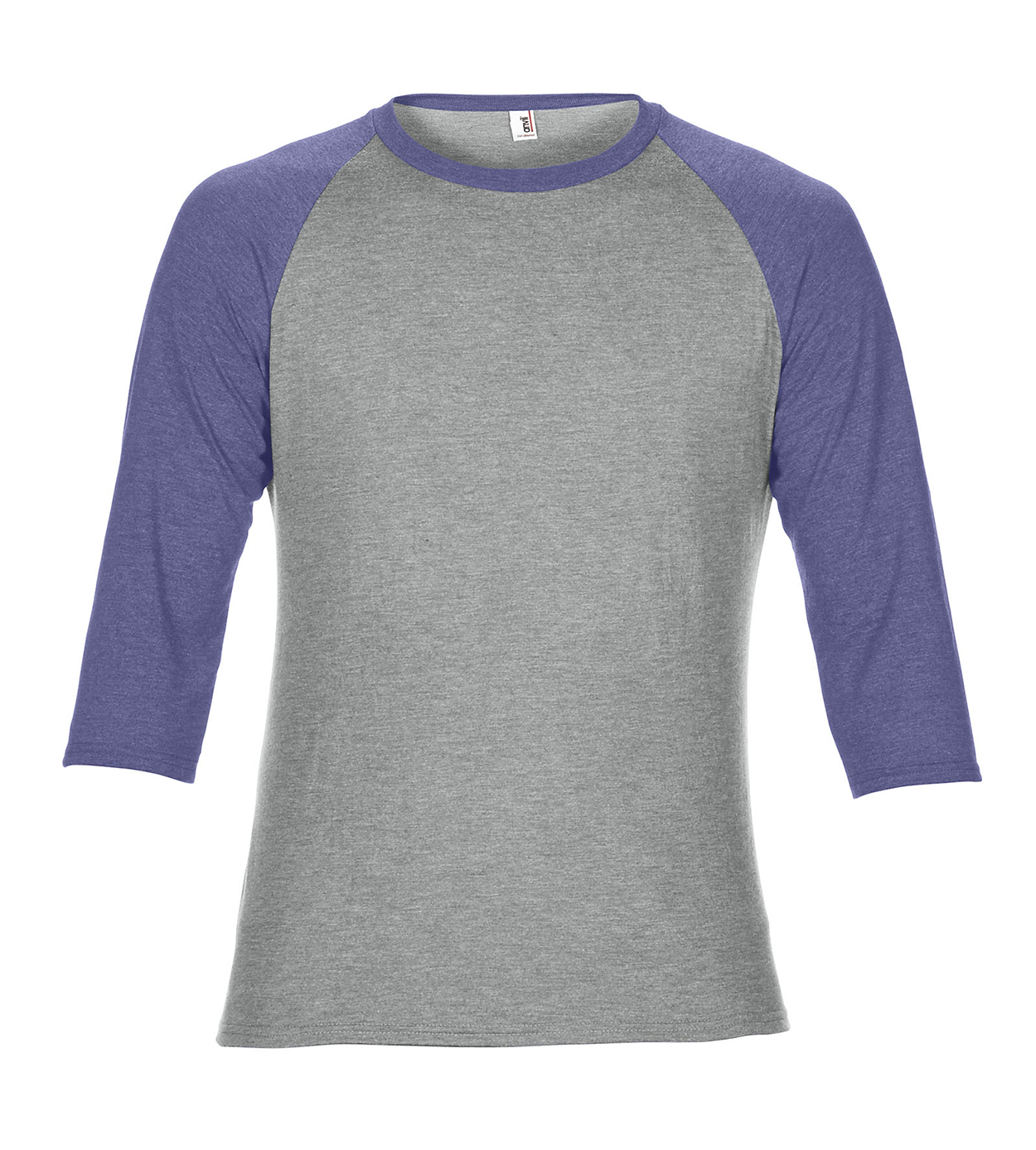 Anvil Men's Tri-Blend 3/4 Sleeve Raglan T-Shirt - 6755
