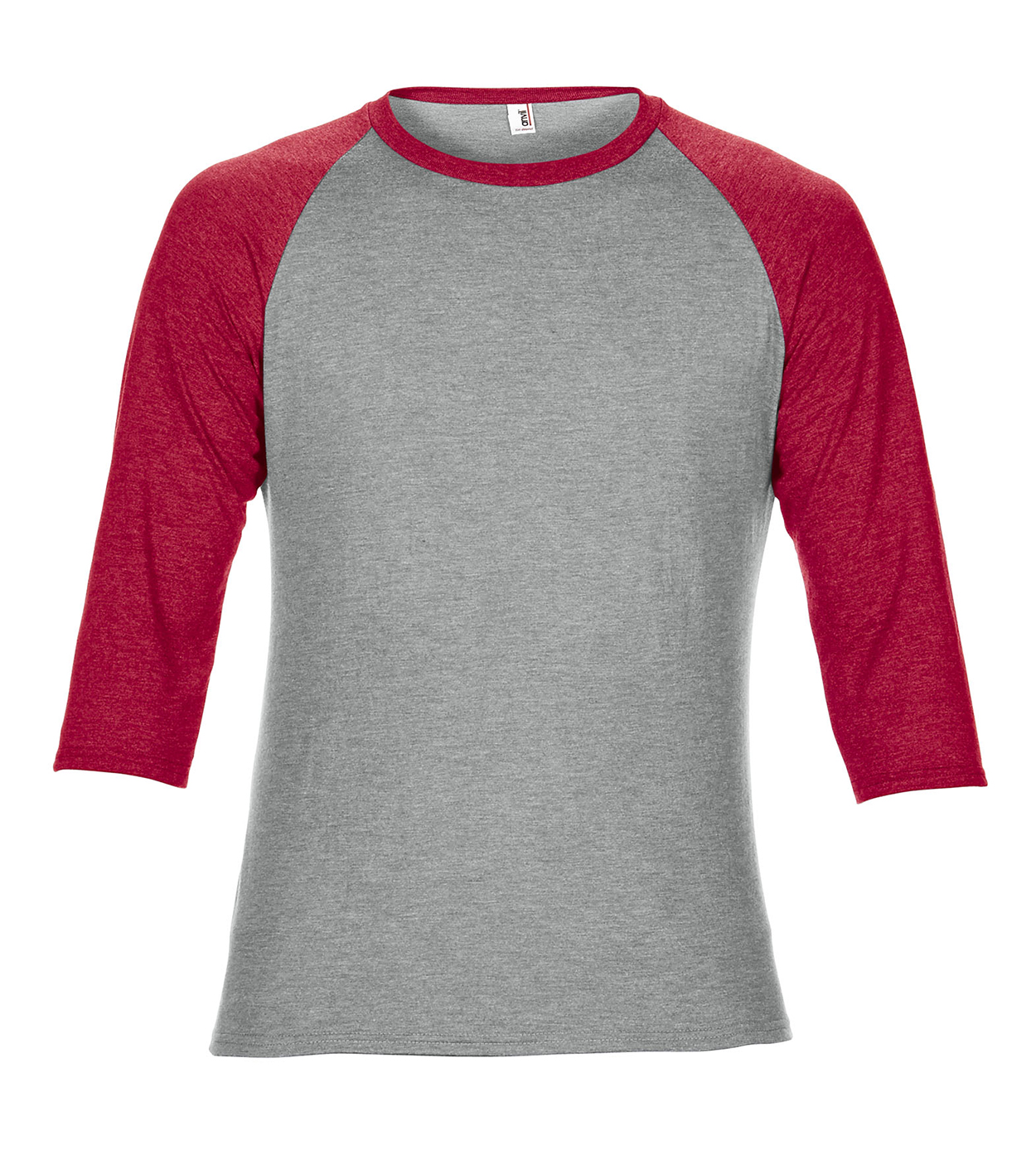 Anvil Men's Tri-Blend 3/4 Sleeve Raglan T-Shirt - 6755