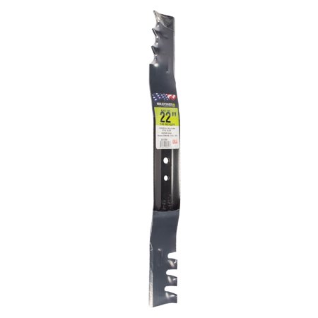 MaxPower 331376X Commercial Mulching Blade for 22  Cut Toro Recycler Replaces OEM #108-9764-03 and 131-4547-03