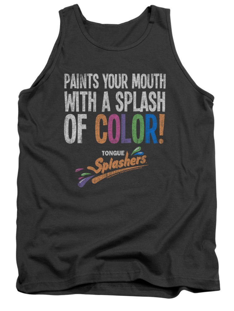 Dubble Bubble Nostalgic Candy Paints Your Mouth Adult Tank Top Shirt