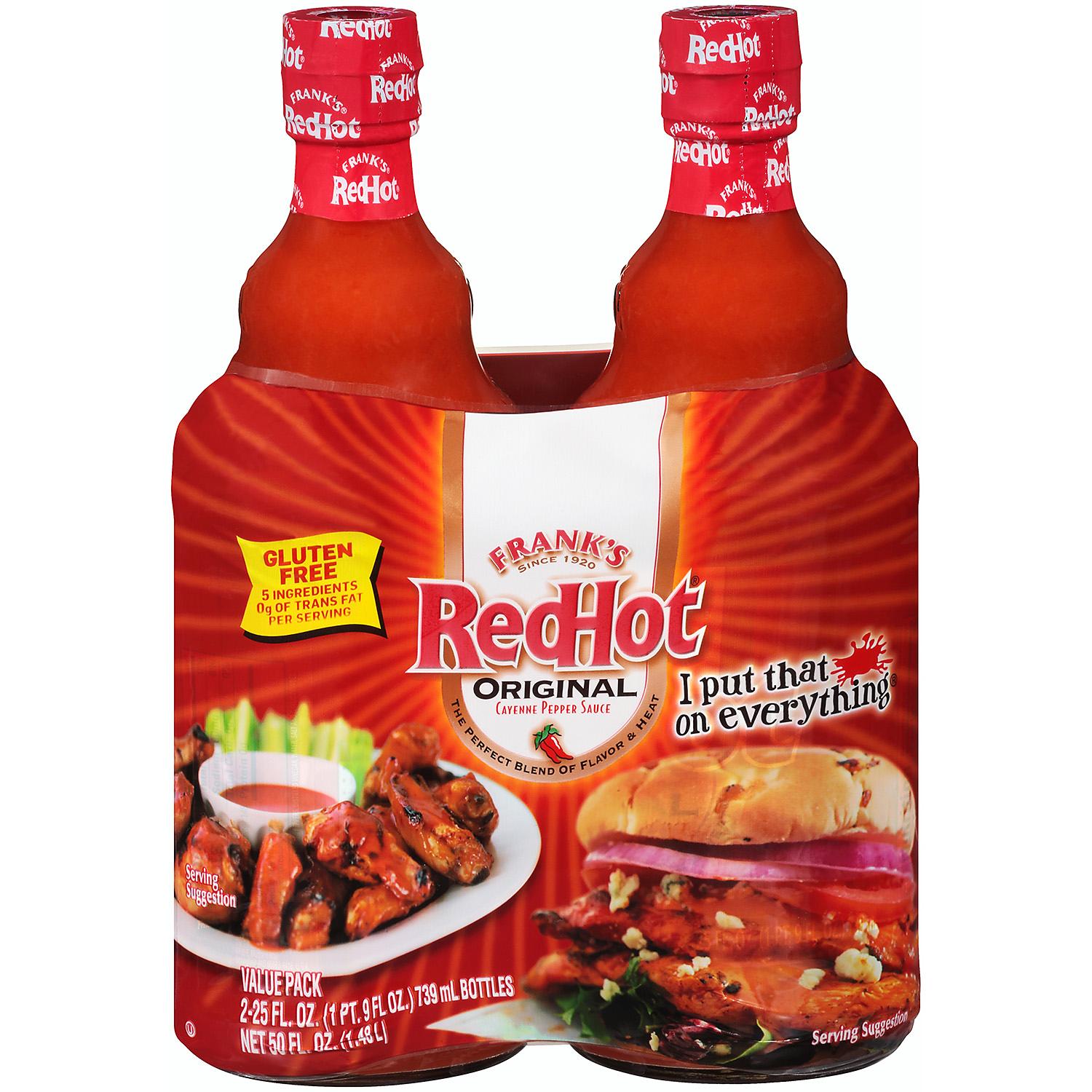 Frank S RedHot Original Cayenne Pepper Sauce (25 Oz.  2 Pk.)
