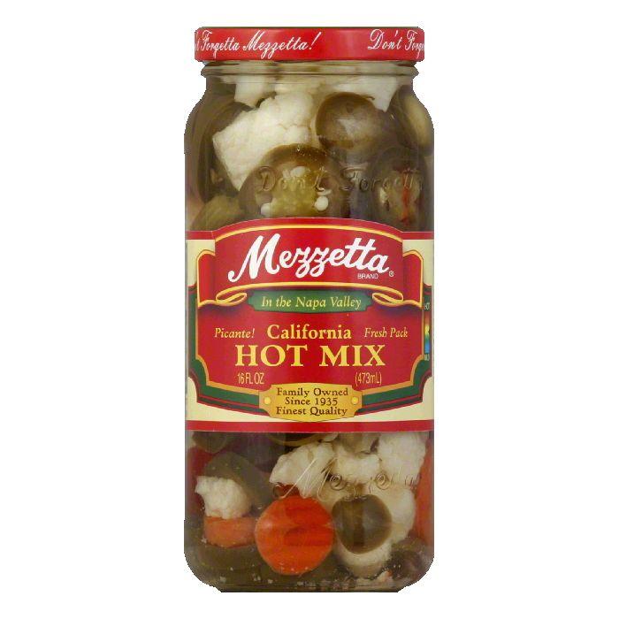 Mezzetta Mix Vegetables Hot  16 OZ (Pack of 6)
