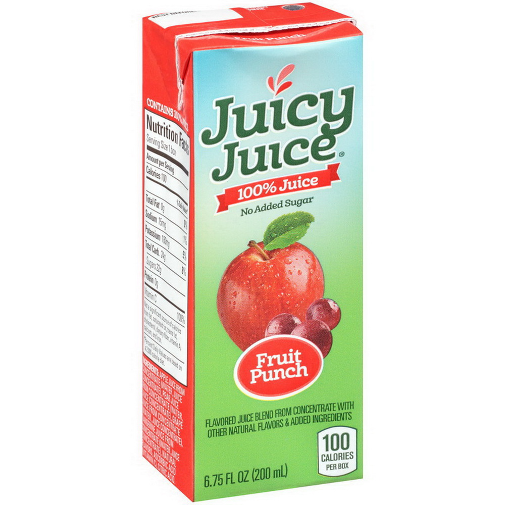 Juicy Juice Slim Foodservice Punch 6.75 Fl. Oz., PK32