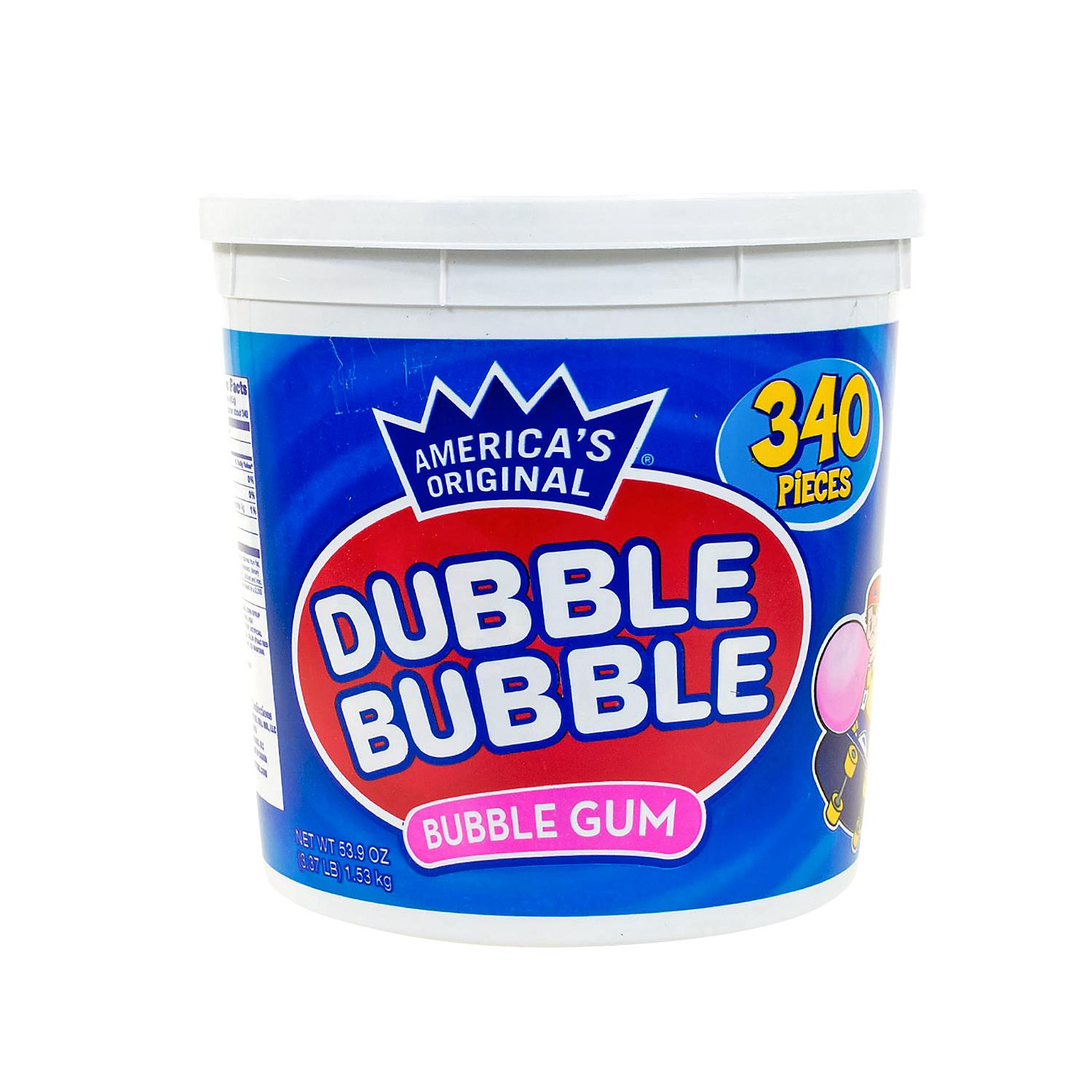 Dubble Bubble America's Original Bubble Gum Tub (340 Pcs.)