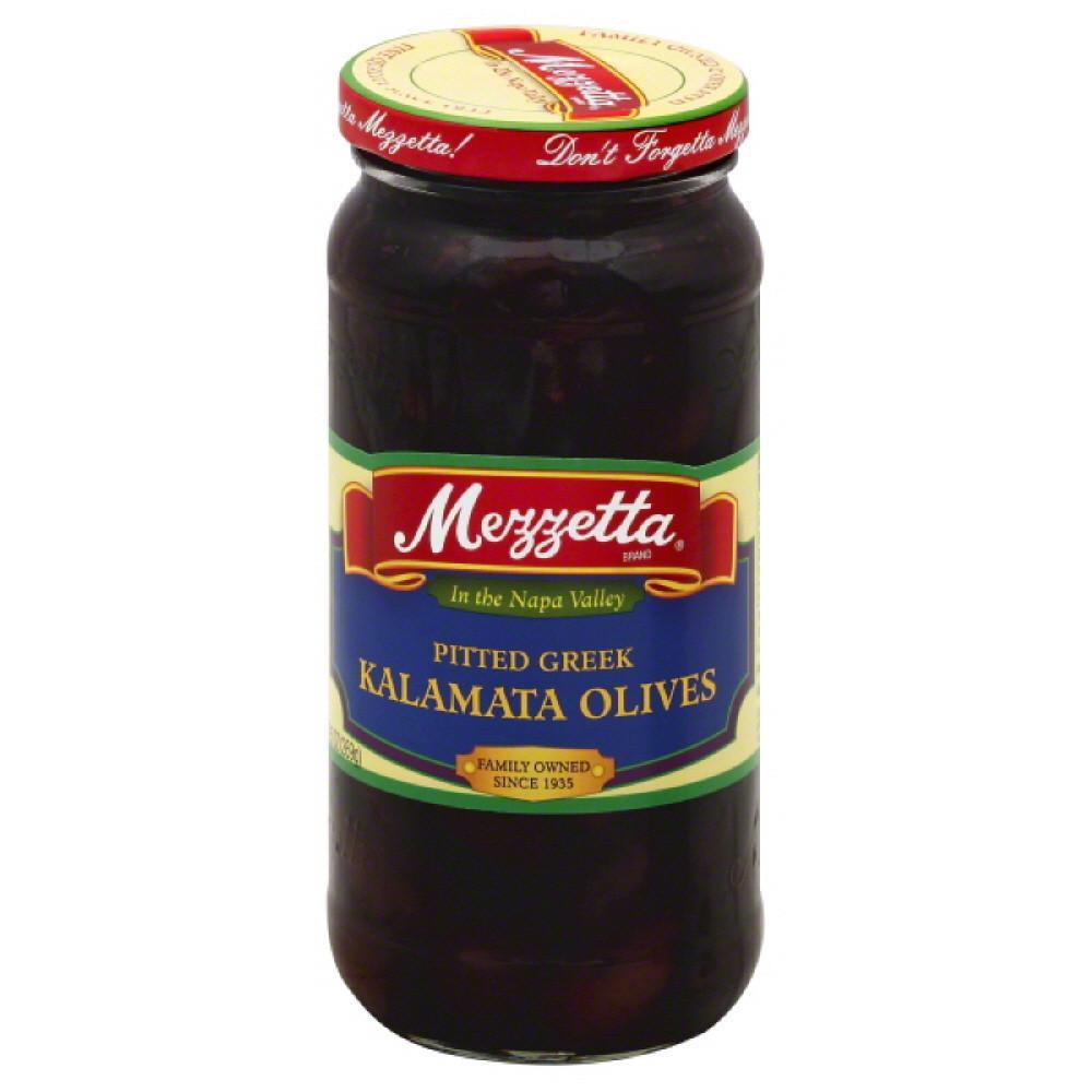 Mezzetta Pitted Kalamata Olives  9.5 Oz (pack of 6)