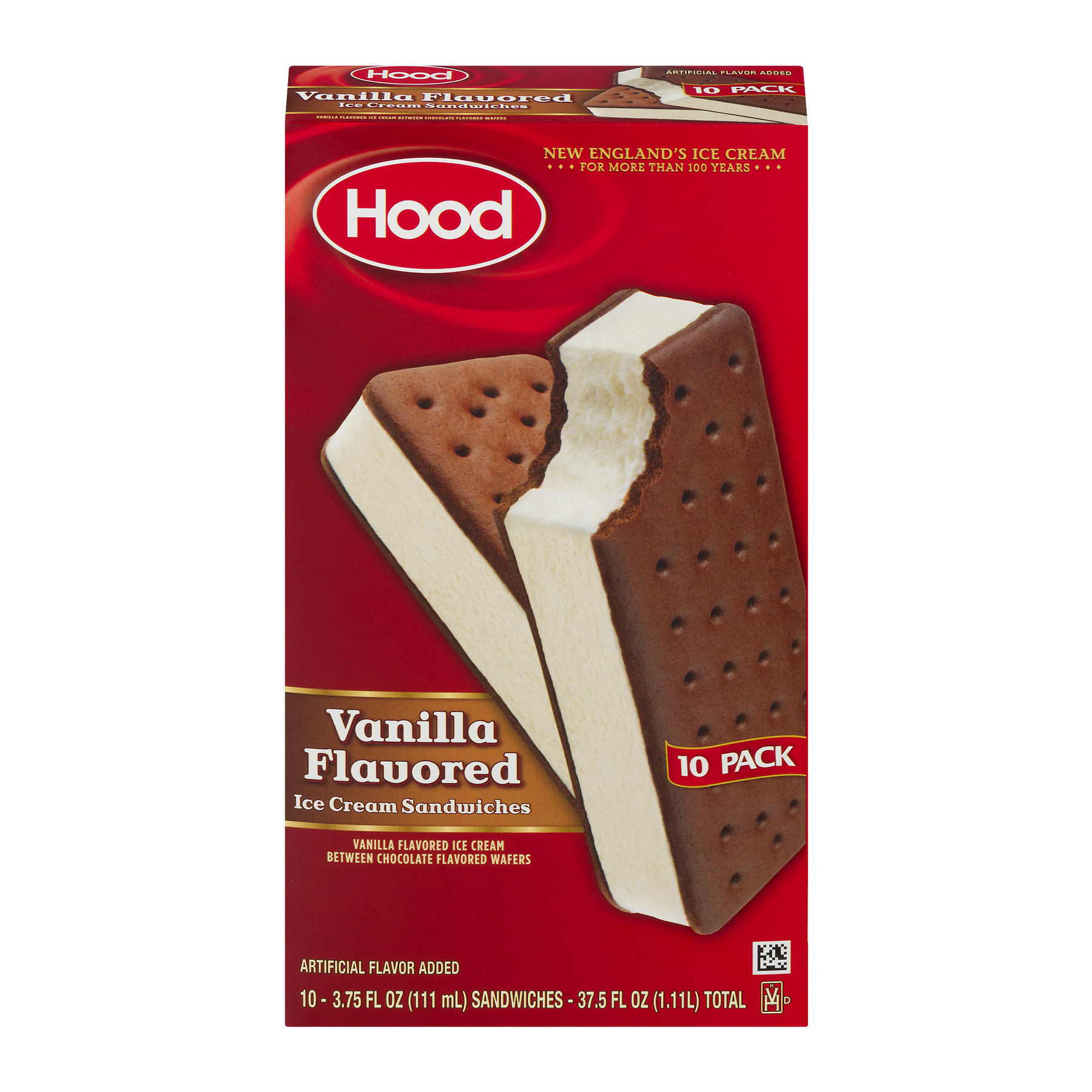 Vanilla Flavored Ice Cream Sandwiches