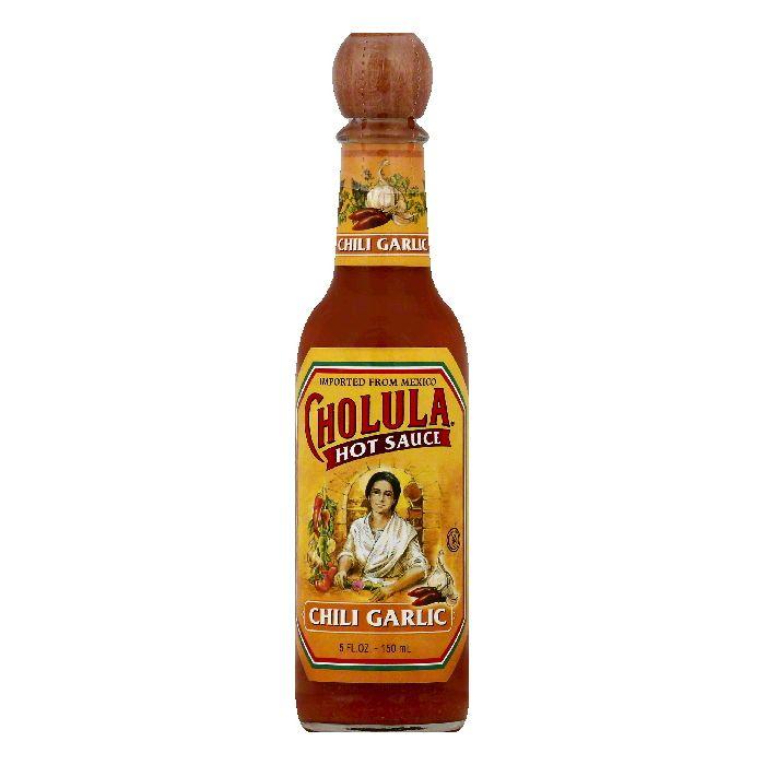 Cholula Chili Garlic Hot Sauce  5 OZ (Pack of 6)