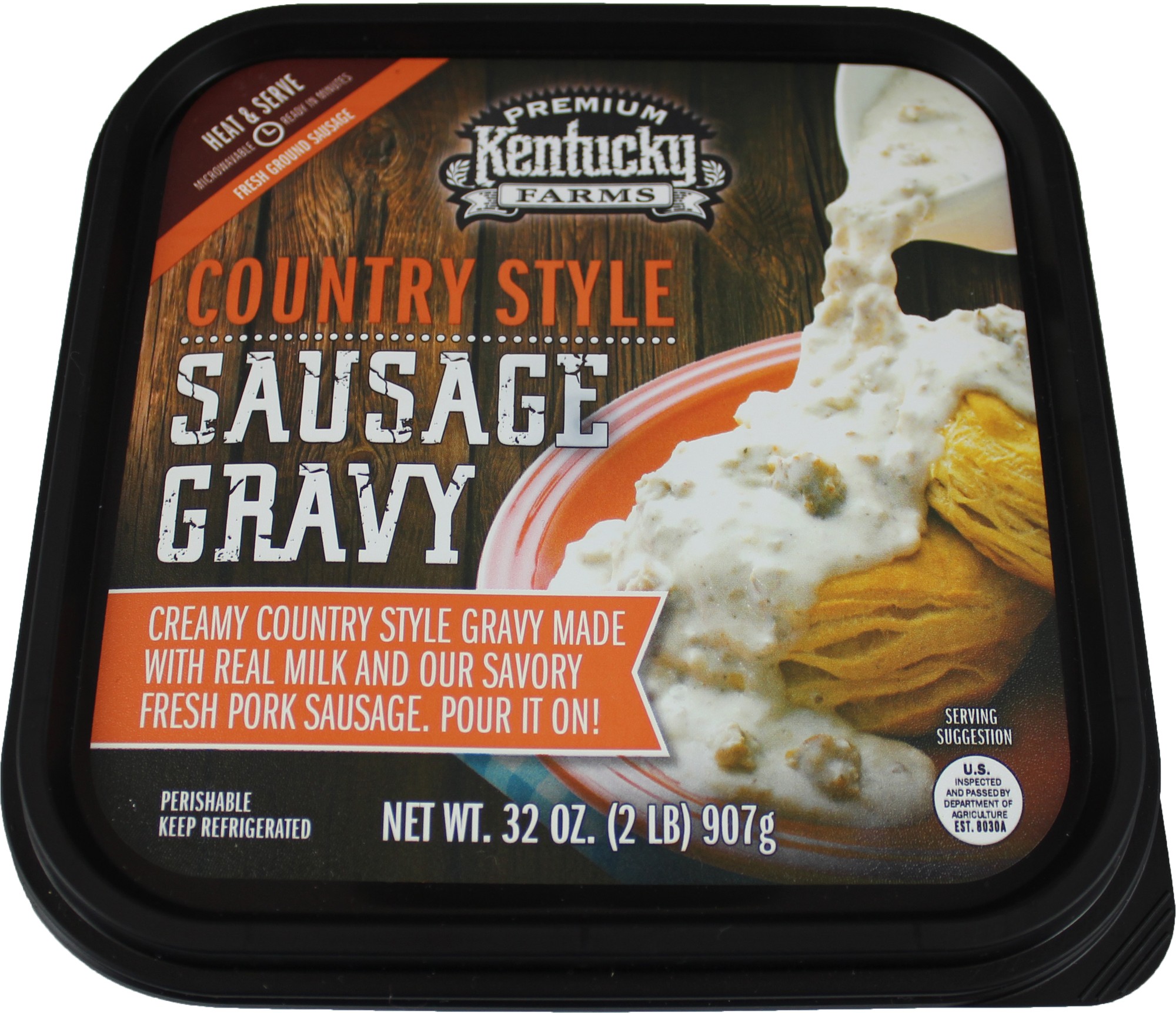 CREAMY COUNTRY STYLE SAUSAGE GRAVY, CREAMY COUNTRY STYLE
