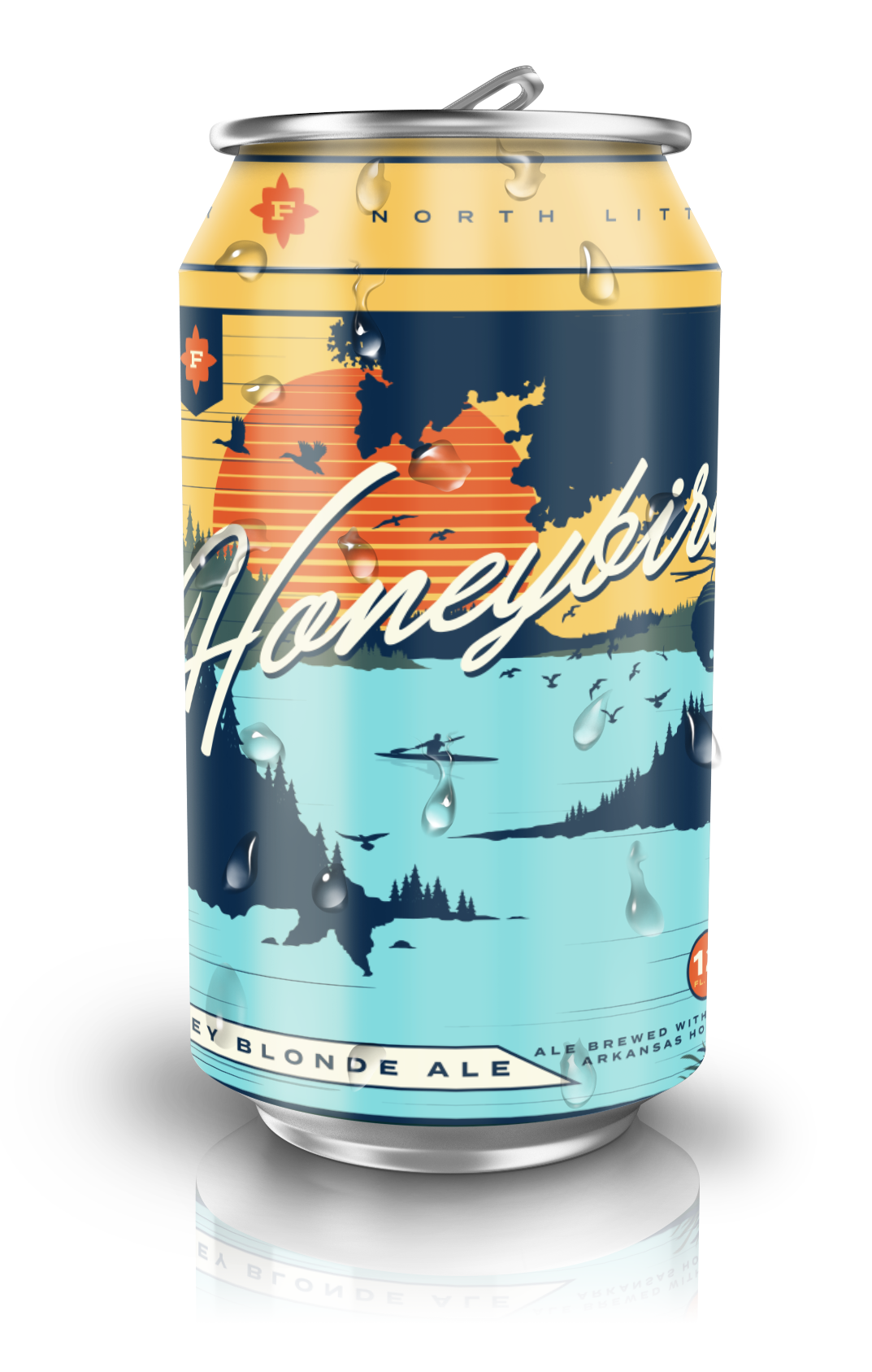Flyway Brewing Honeybird Blonde Ale 6 Pack, 12 Fl Oz Cans