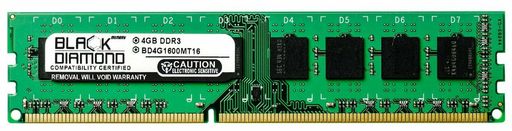 4GB BLACK DIAMOND for Compaq Pavilion HPE H8-1000ru H8-1010es H8-1010t H8-1021