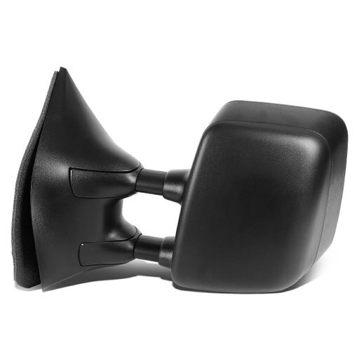 DNA Motoring MR-OEM-033-L for 2005 to 2015 Nissan Frontier Manual Adjustment Left Driver Side View Towing Mirror 06 07 08 09 10 11 12 13 14