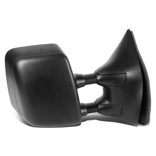 DNA Motoring MR-OEM-033-R for 2005 to 2015 Nissan Frontier Manual Adjustment Right Passenger Side View Towing Mirror 06 07 08 09 10 11 12 13 14