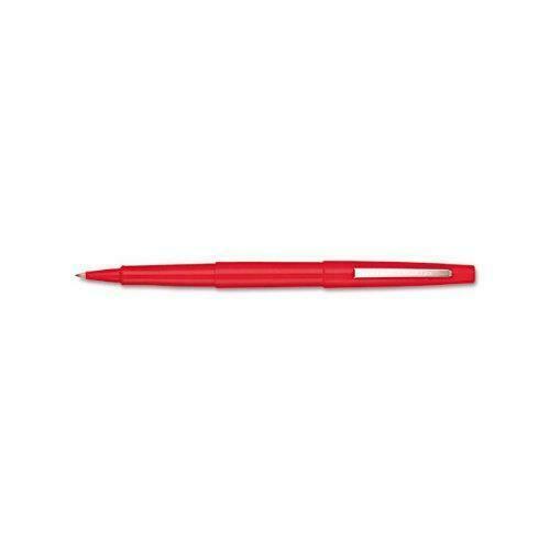 Paper Mate Flair Felt Tip Pens, Medium Point (0.7mm), Red, 12 12-Count, Red