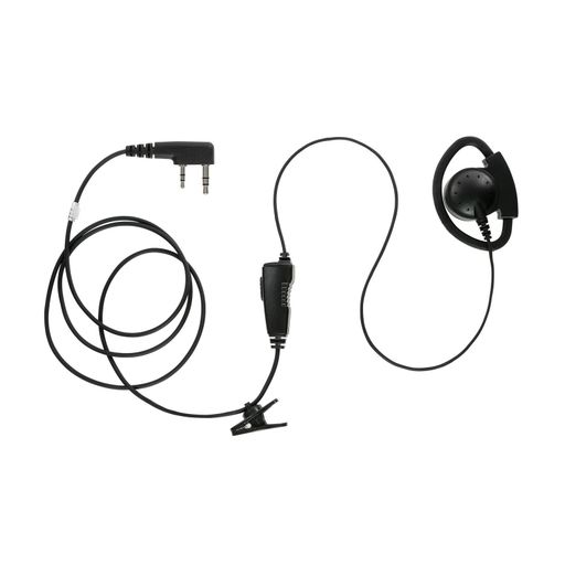 D-Ring Clear Trans Earhanger for Kenwood TK-3501E TK-3501T TK-3501E TK-2312