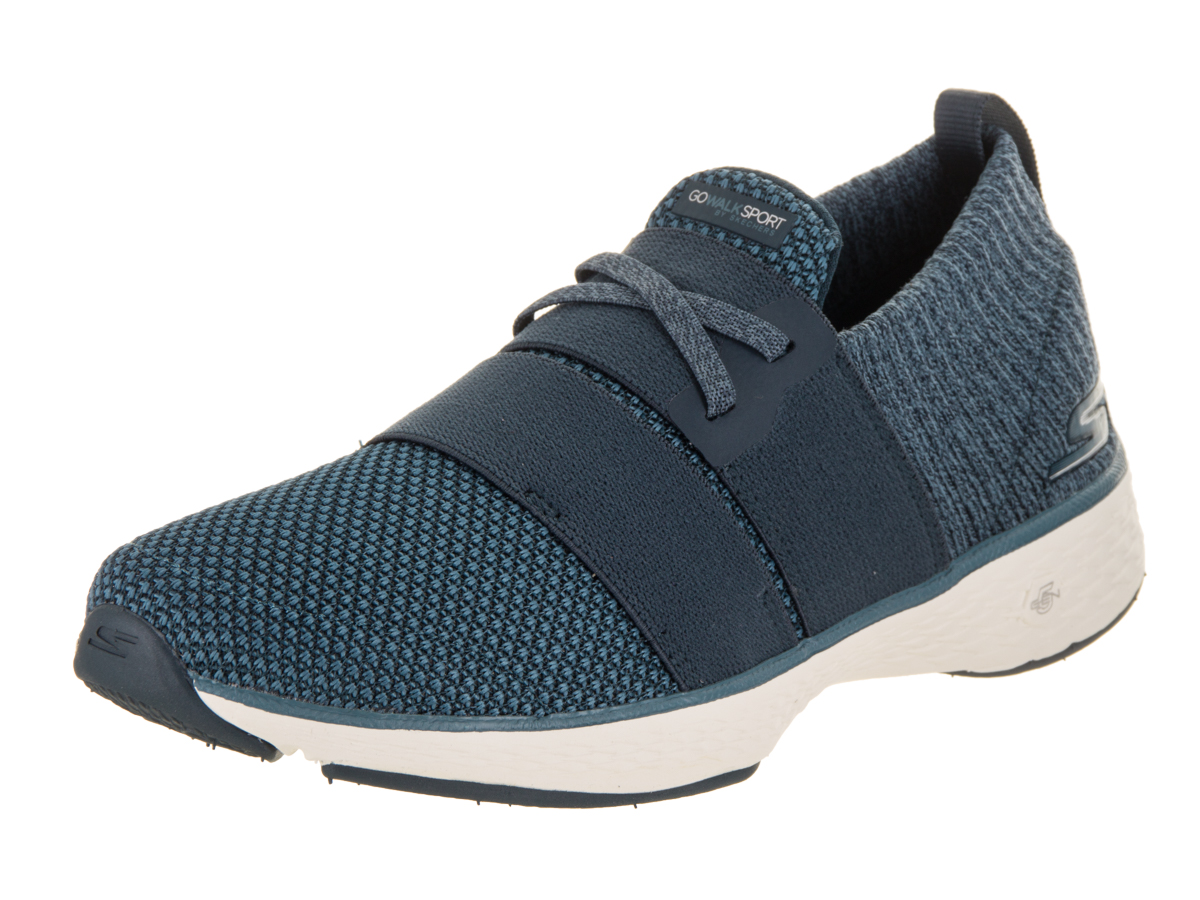 Women's Skechers GOwalk Sport Devote Slip-on Walking Shoe Navy/Blue