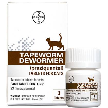 Elanco Tapeworm Dewormer For Cats And Kittens, Tablets