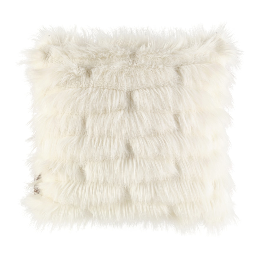 Koolaburra by UGG Sofiya Decorative Pillow, White, 20X20
