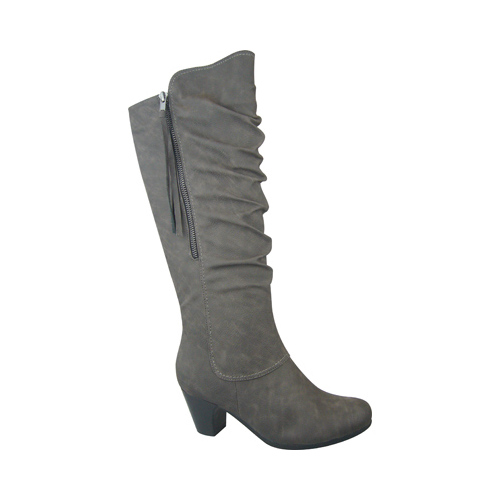 Women's Tender Tootsies Edina Boot, Size: 6 M, Dark Taupe PU