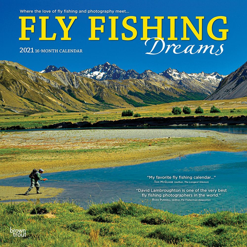 Fly Fishing Dreams 2021 Wall Calendar