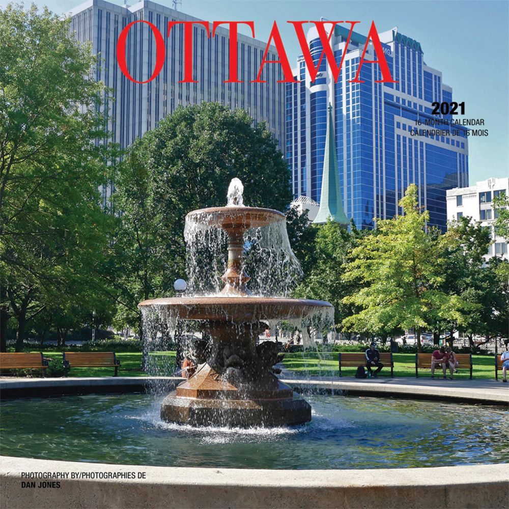 2021 12-Month Wall Calendar 12X12 Ottawa