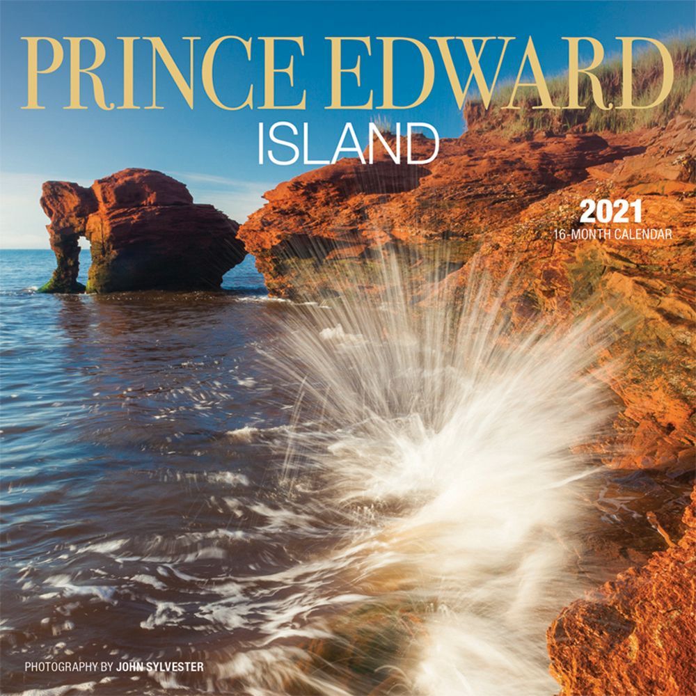 2021 12-Month Wall Calendar 7X7 PEI