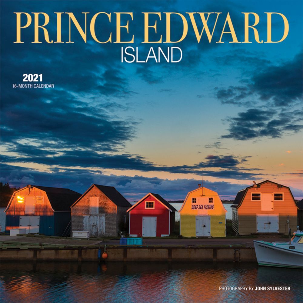 2021 12-Month Wall Calendar 12X12 PEI