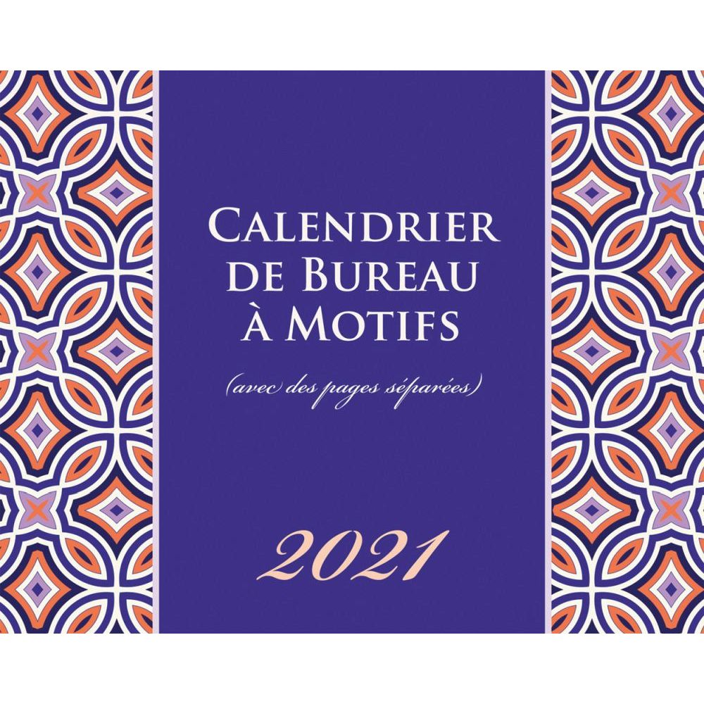 Motifs Easel Calendar (French)