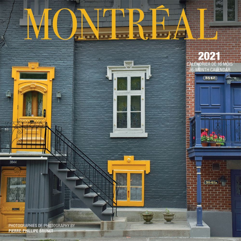 2021 Mini Calendar Montreal (bilingual)