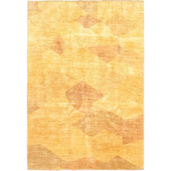 Hand-knotted Ziegler Chobi Cream, Ivory Wool Rug