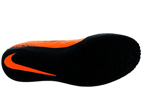 Nike Men's Hypervenom Phelon II IC Total Orange/Ttl Orng/Blk/Blk Indoor Soccer Shoe 10 Men US