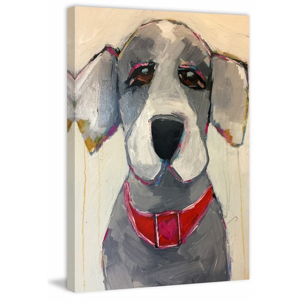 Marmont Hill - Handmade Devoted Friend Print on Wrapped Canvas