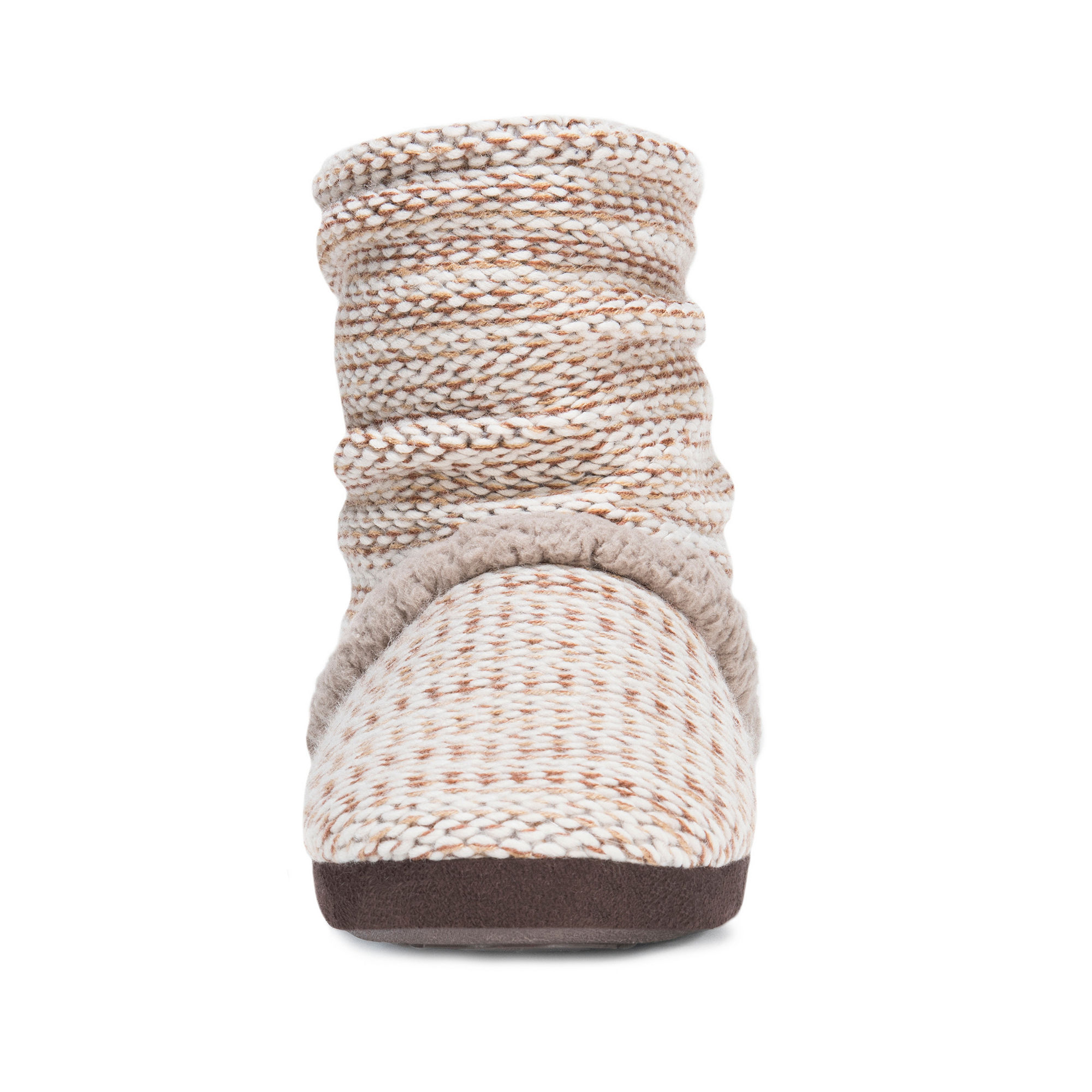 Muk Luks Women's Scrnch Bt Promo-Bside Marl Snd Slipper - 7.5