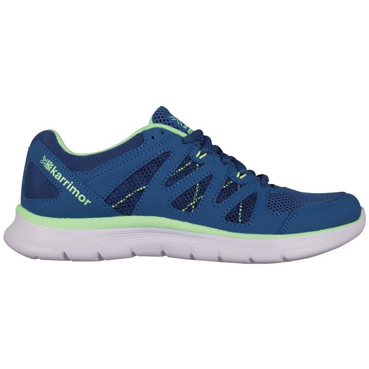 Karrimor Duma Junior Girls Running Shoes - Blue/Mint