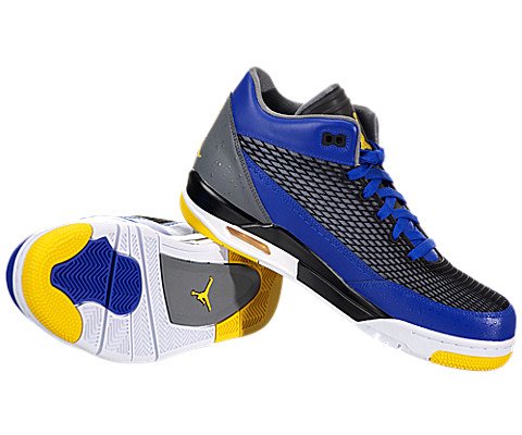 Nike Jordan Men's Jordan Flight Club 80's Game Royal/Vrsty Mz/Cl Gry/Blk Basketball Shoe 10 Men US thumbnail