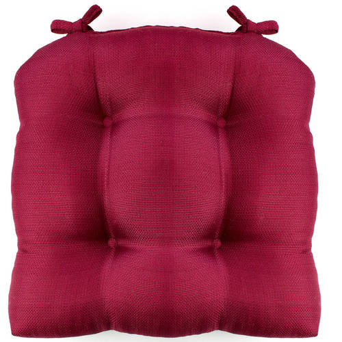 CHI Madison 16  X 16  Woven Cushioned Chair Pad with Ties