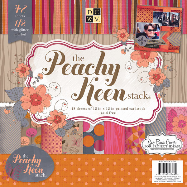 Paper Stack 12inX12in 48/PkgPeachy Keen