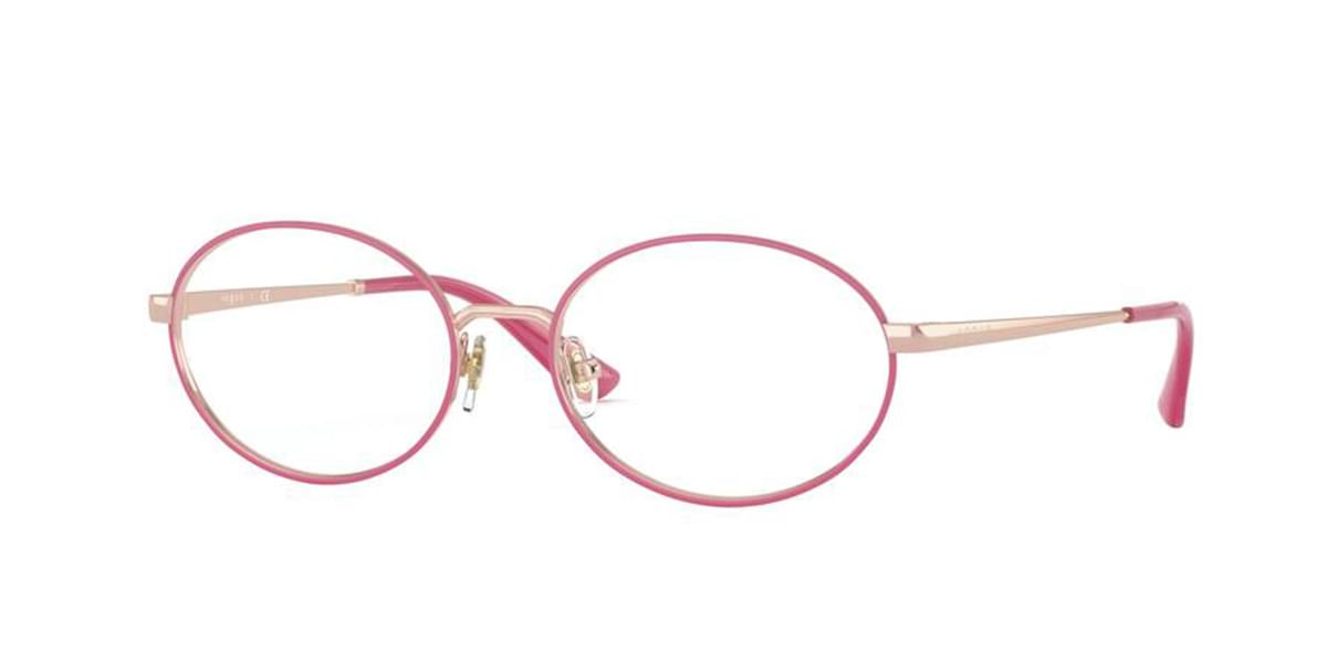 Vogue Eyewear VO4190 5075 Womenâs Glasses Pink Size 49 - Free Lenses - HSA/FSA Insurance - Blue Light Block Available