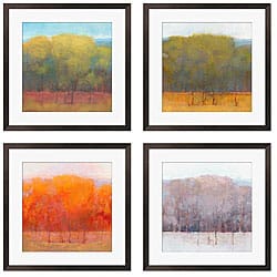 Gallery Direct Kim Coulter ' Change of Seasons I-IV' 4-piece Giclee Art Set