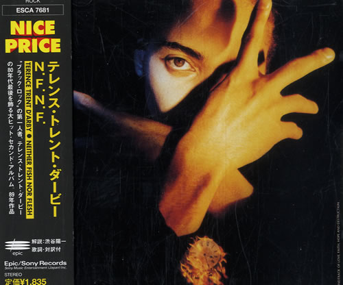 Terence Trent D'Arby Neither Fish nor Flesh Japanese Promo CD Album CDLP ESCA-7681 Epic 1997