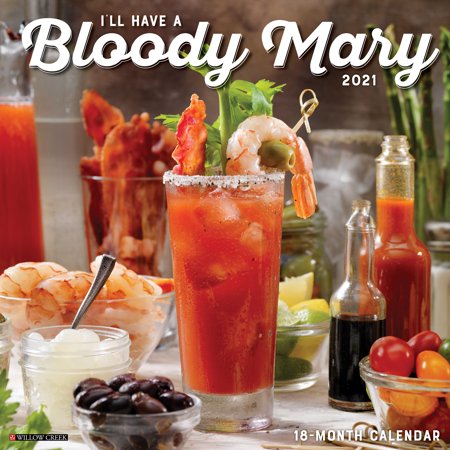 Willow Creek Press 2021 Bloody Mary Wall Calendar