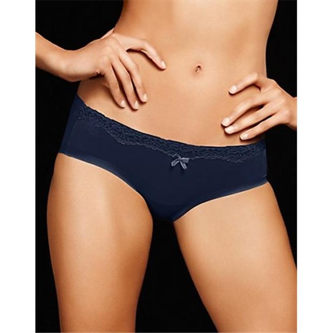 Maidenform Women's Comfort Devotion Embellished Hipster Panty in Blue (40861) | Size 5 | HerRoom.com
