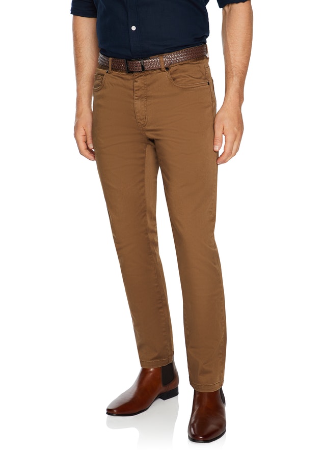 Tarocash Benny Stretch 5 Pocket Pant Mustard 33