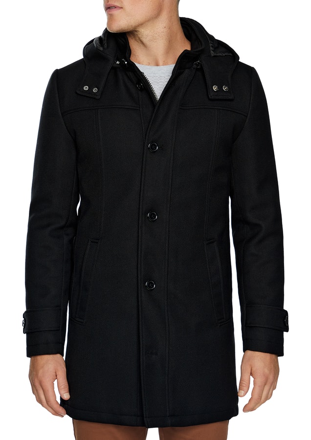 Tarocash Wales Coat Black L