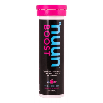 Nuun Hydration Drink Tab - Energy - Wild Berry - 10 Tablets - Case of 8