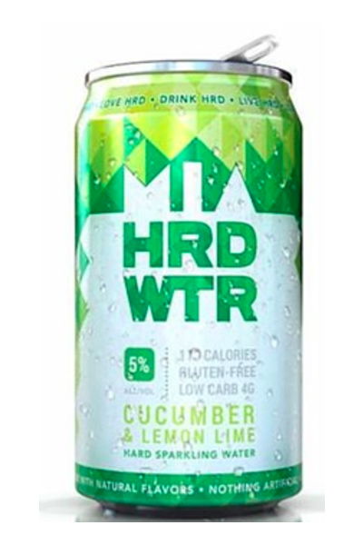 Hrd Wtr Cucumber & Lemon Lime 6pk 12oz Can 5.0% ABV
